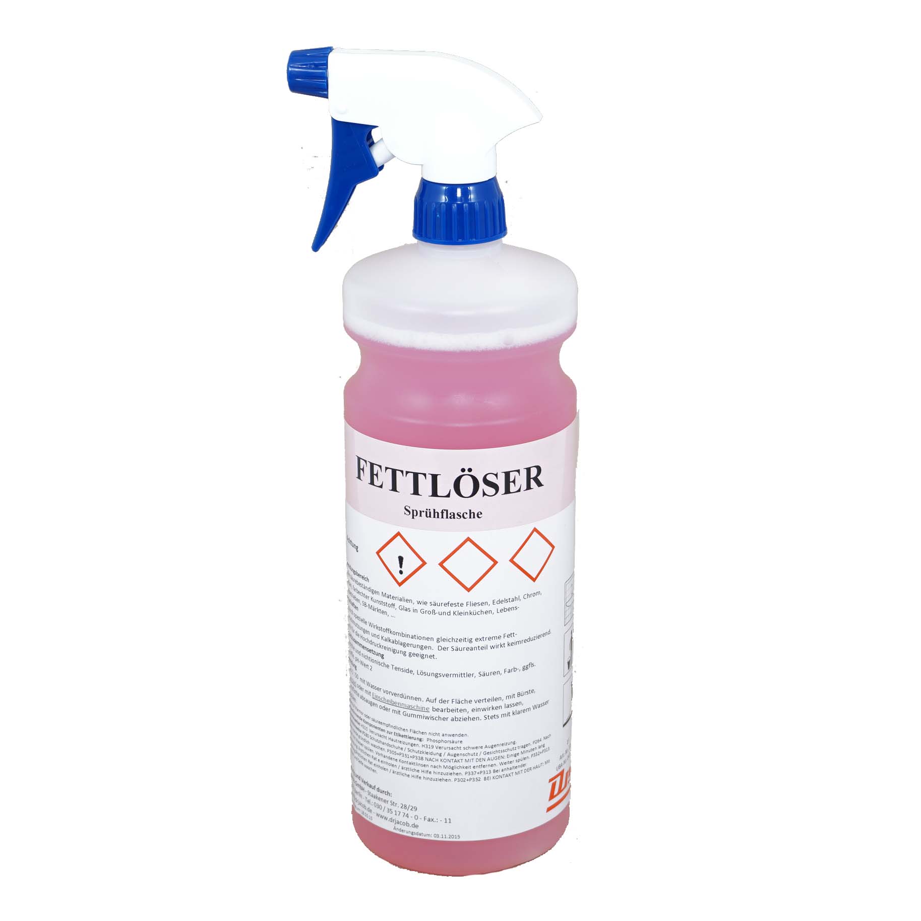 FETTLÖSER 1 l Sprühflasche