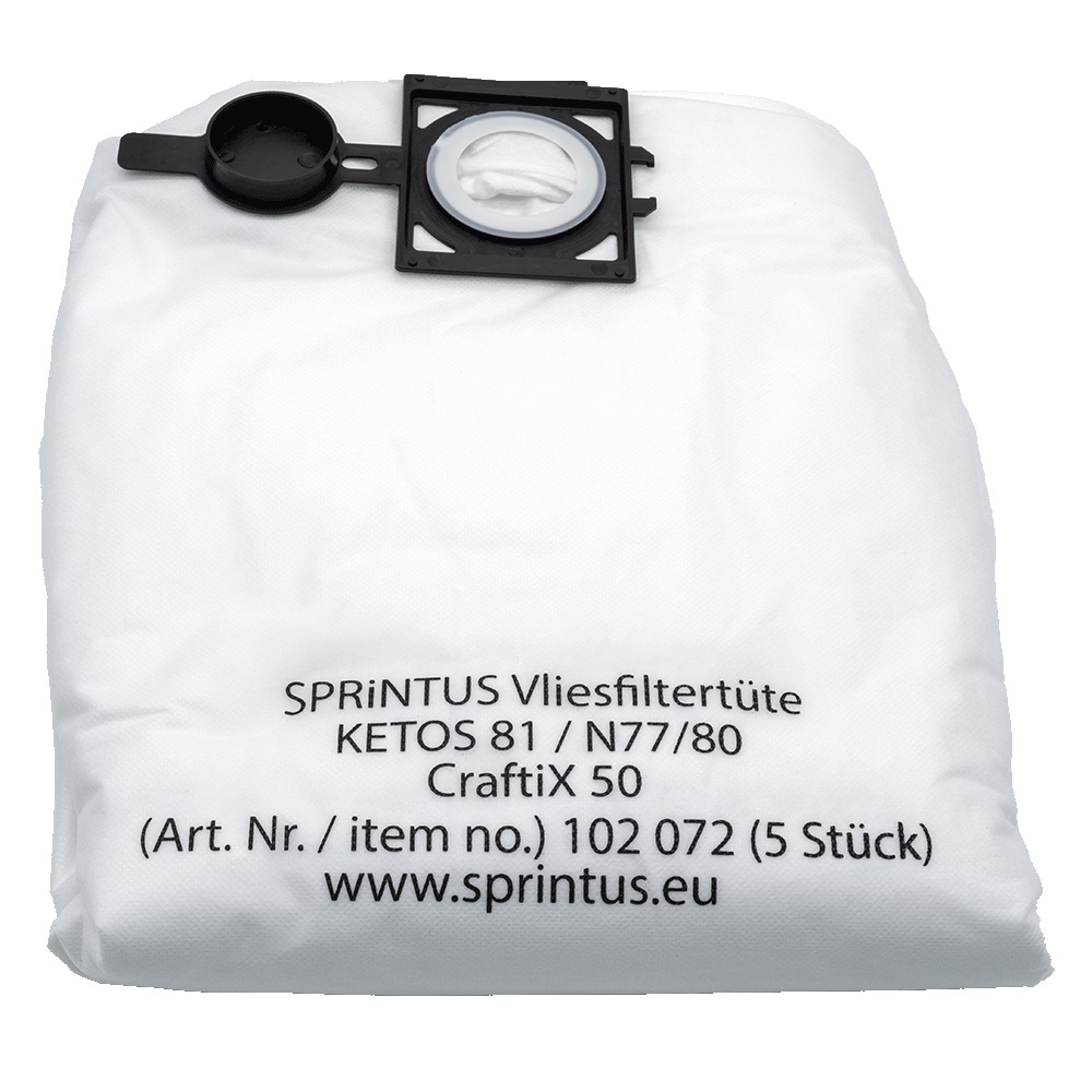 Vliesfiltertüte  N77/80, Craftix