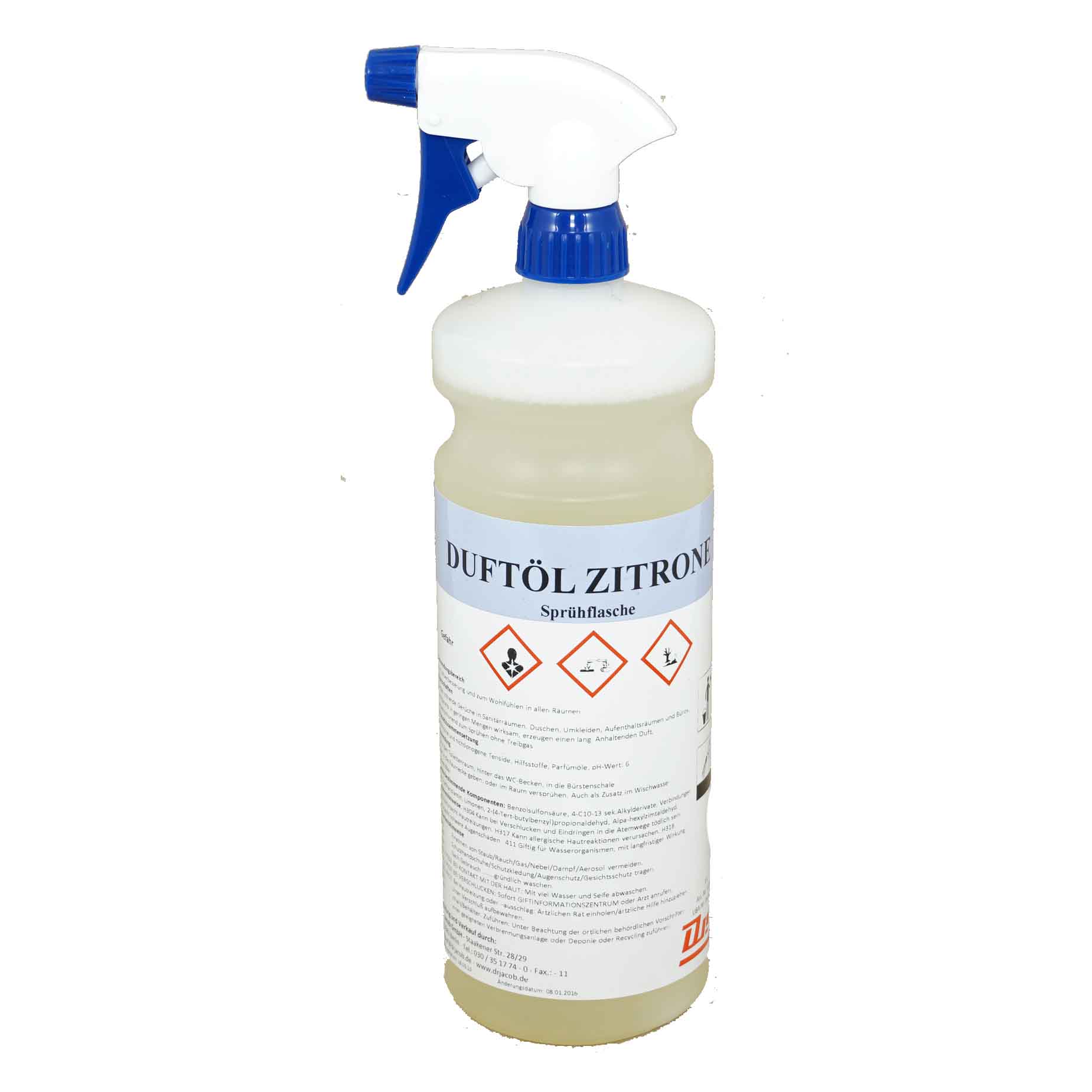 DUFTÖL CITRONE 1 l Sprühflasche