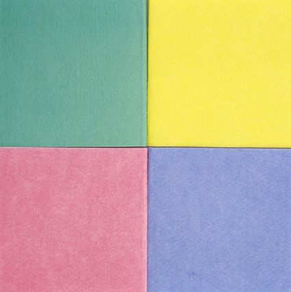 Vlies Allzwecktuch grün 38x38cm