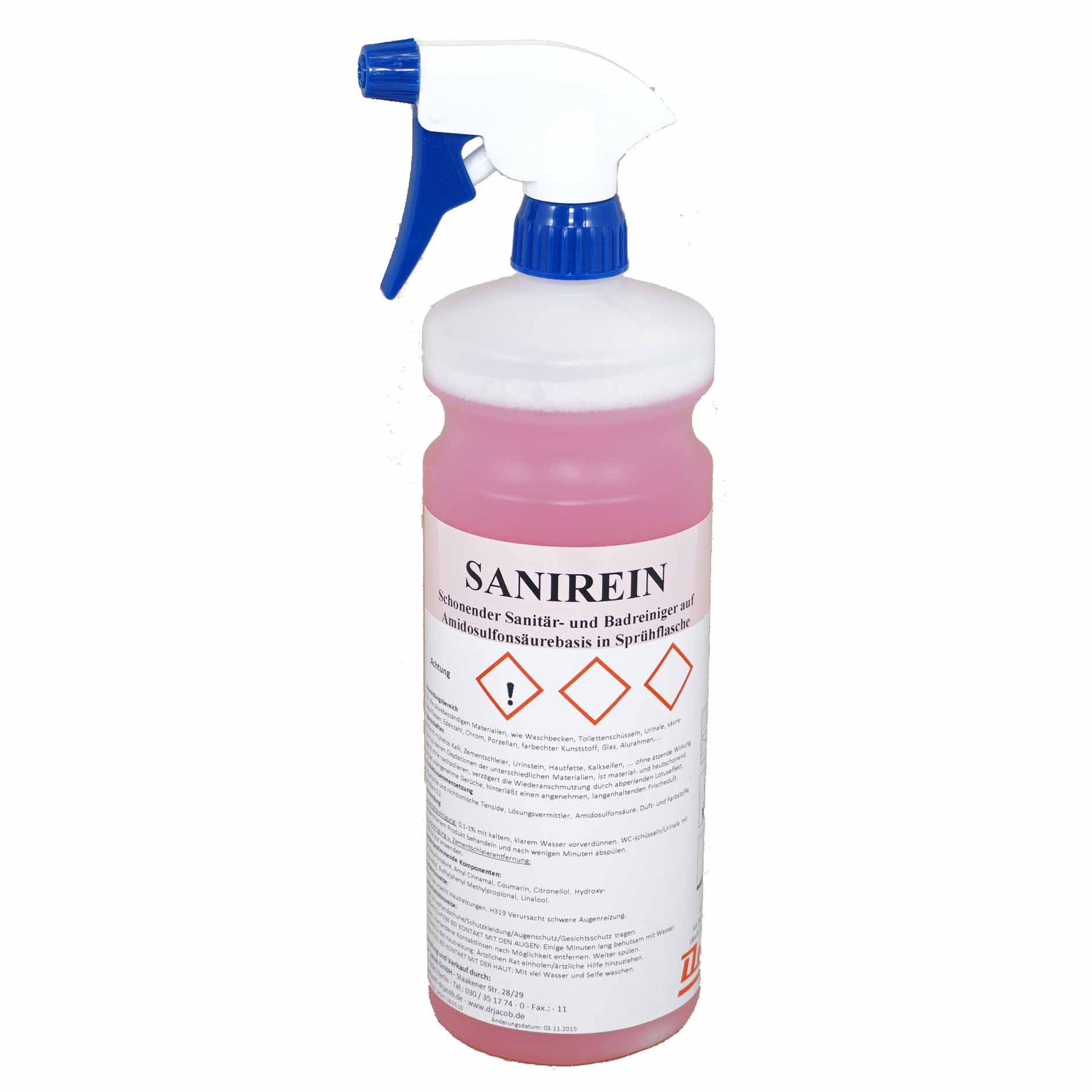 SANIREIN 1 l Sprühflasche