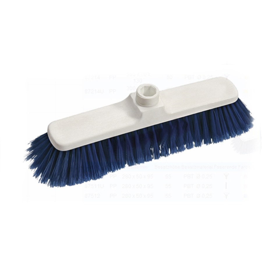 Haug Besen 28 cm blau