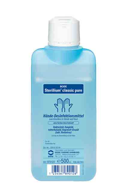 Sterillium classic pure 500 ml