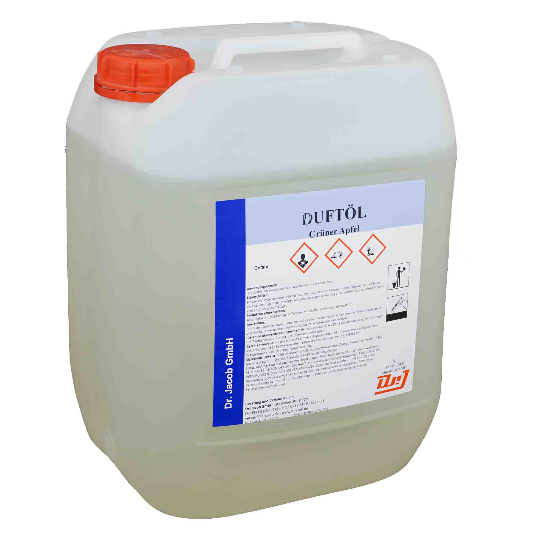 DUFTÖL GRÜNER APFEL  5 l
