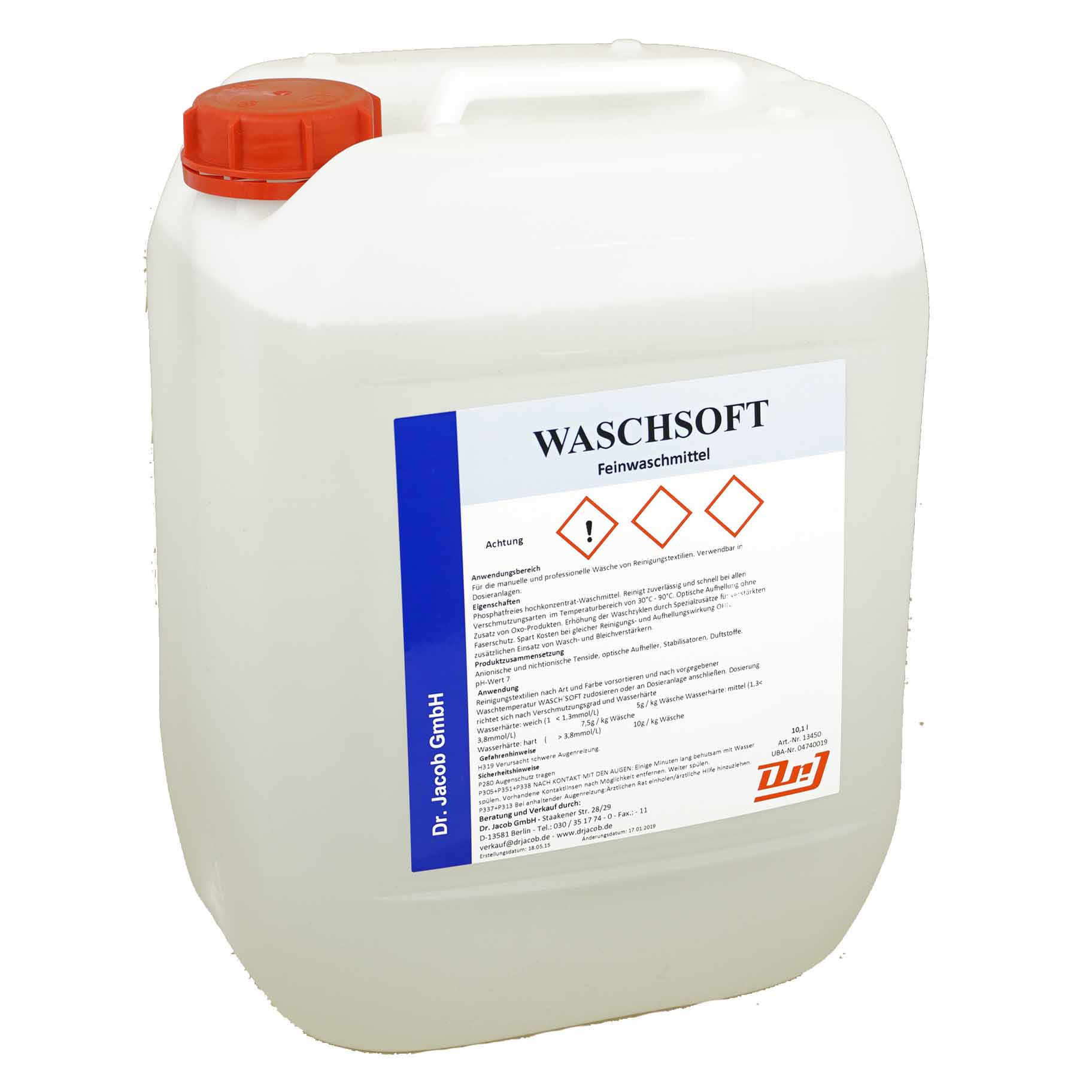 WASCHSOFT 10.1 l