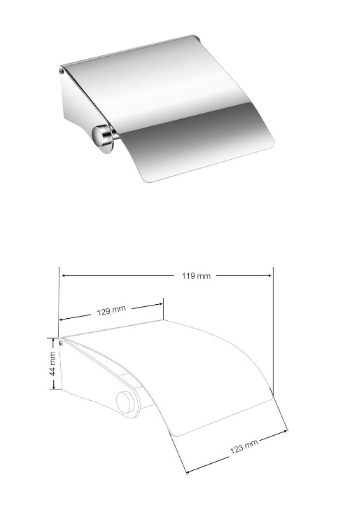 WC-ROLLENHALTER  concept 100