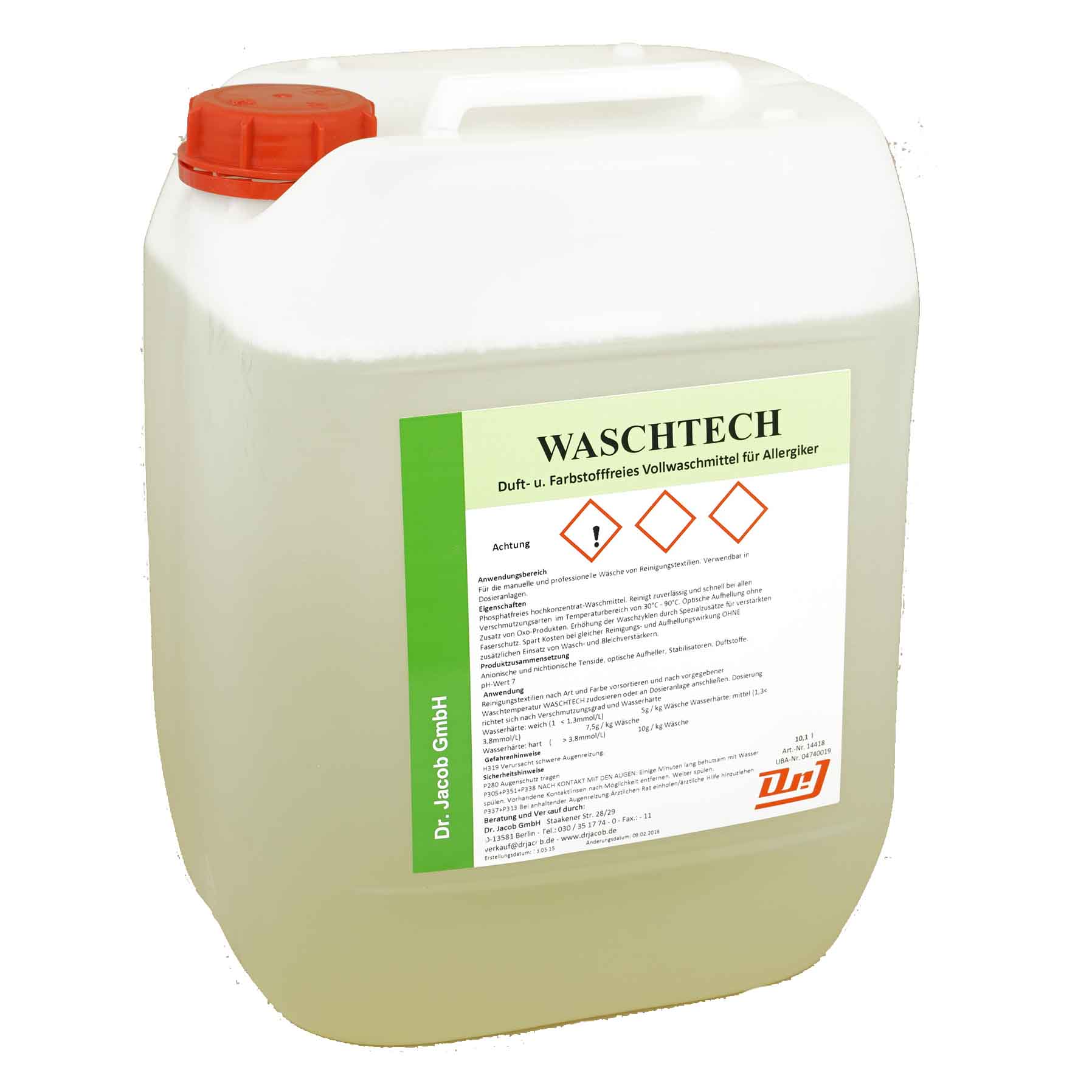 WASCHTECH SENSITIV 5 l