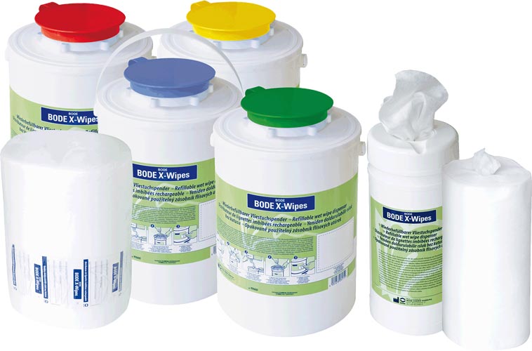 X-Wipes Spender blau