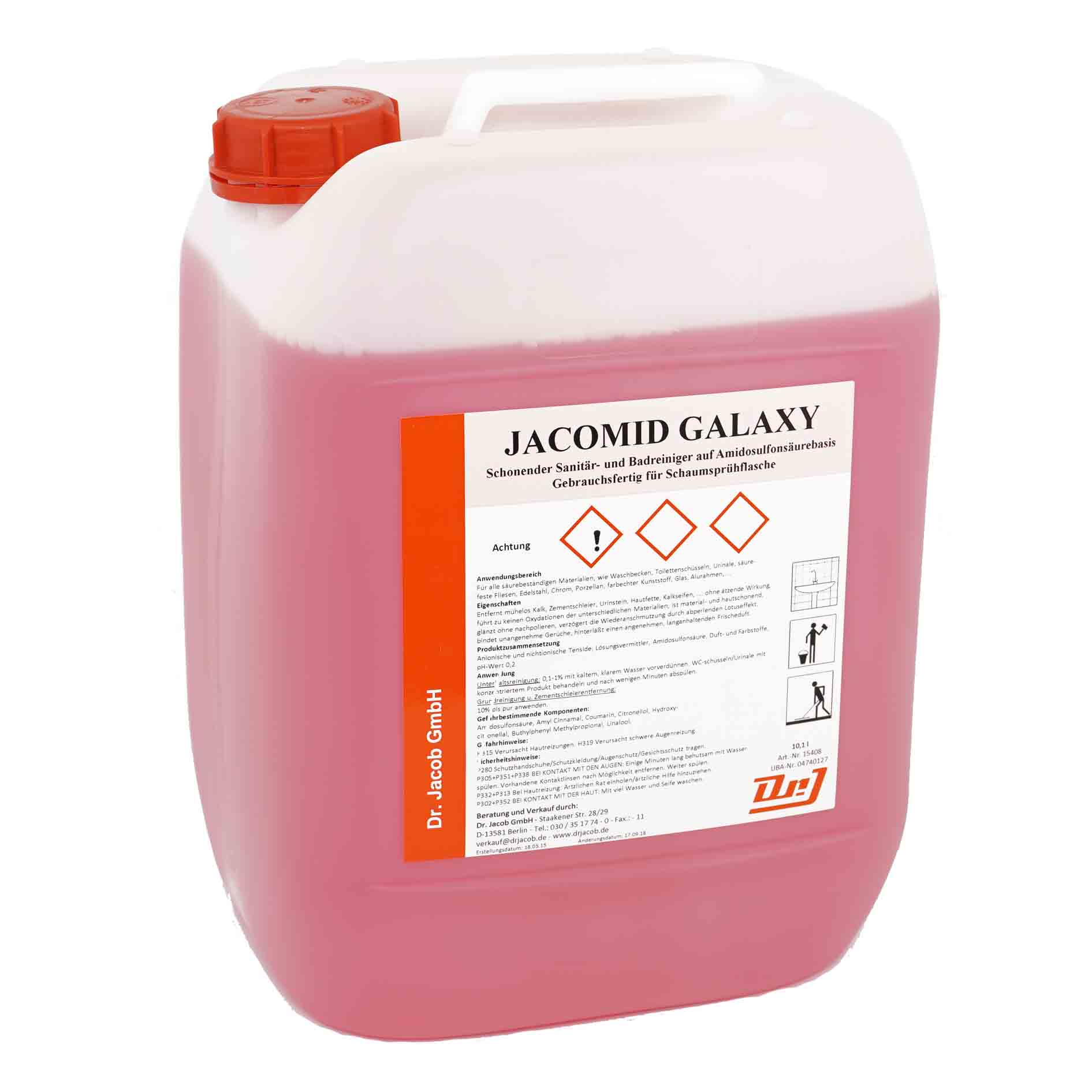 JACOMID GALAXY 10.1 l Schaumsprühflasc