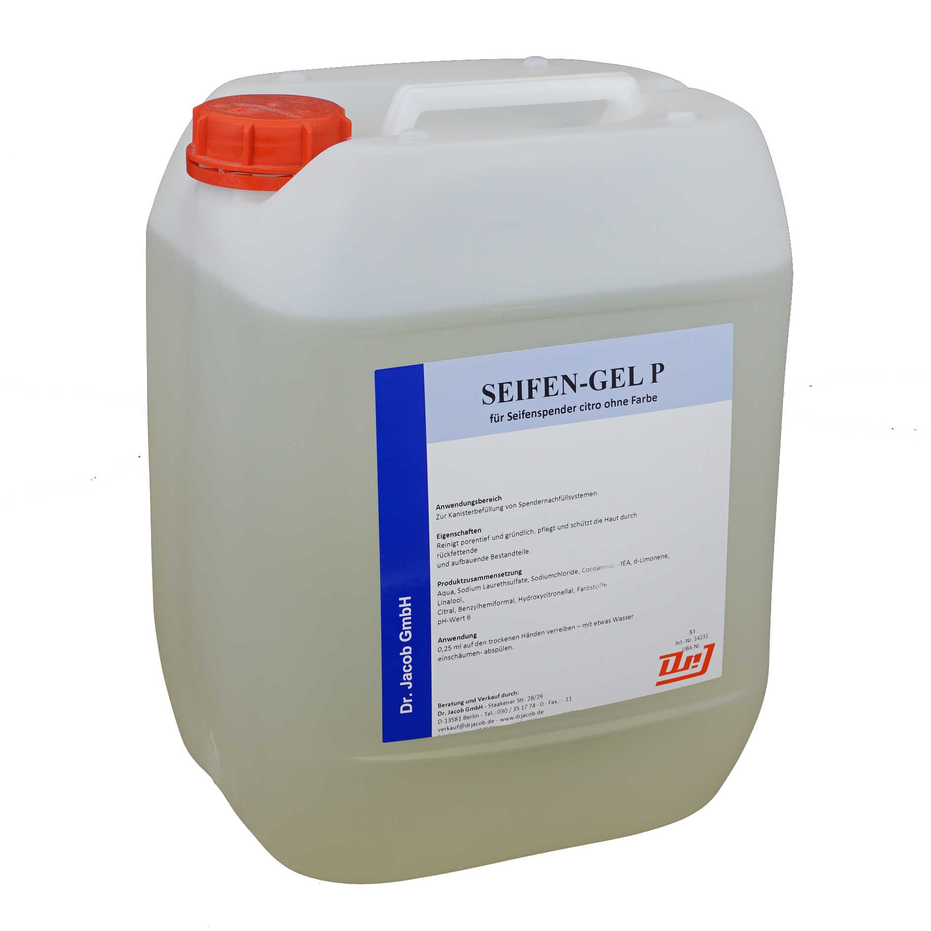 SEIFEN-GEL P CITRO 5 l